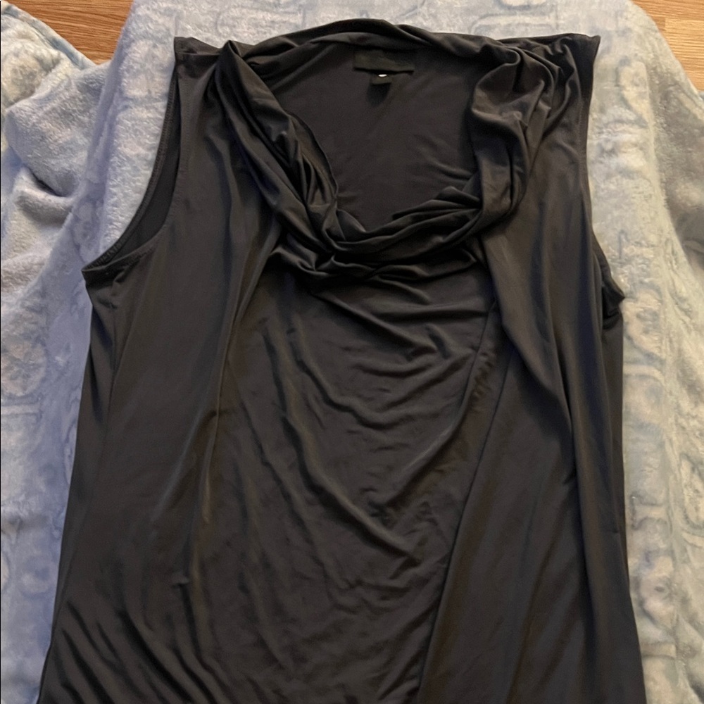 Elegant Black Sleeveless Top Worthington